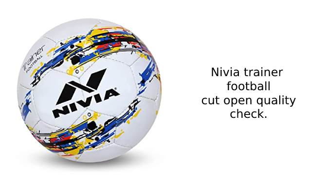 Nivia trainer football quality check | Is it any good?